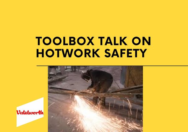 How to ensure off the job safety : Tool box talk