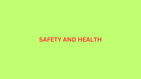 Safety and health category photo
